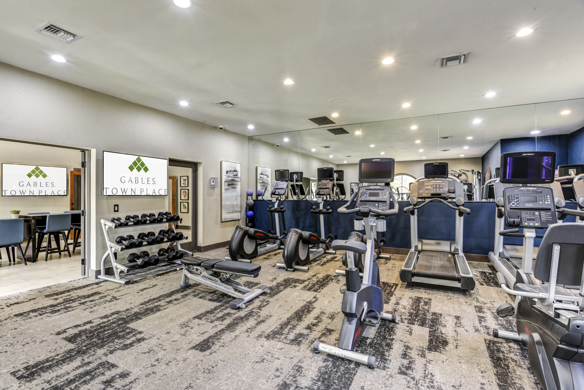 Gables Town Place Fitness Center 1